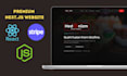 build a premium next js web application or e commerce site