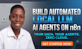 create automated local llm ai agents on n8n