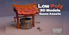 create stylized low poly environmental assets