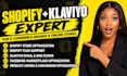 shopify optimization klaviyo email flows facebook marketplace listing support