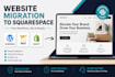migrate wordpress, wix, shopify to squarespace