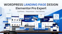 design a high converting landing page using cartflows and elementor