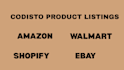 integrate codisto with shopify, ebay, amazon and walmart