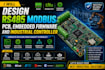 design rs485 modbus pcb, embedded firmware and industrial controller