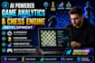 develop ai powered game analytics chess engine and game bot