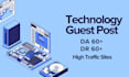 build powerful tech backlinks with premium tech guest posts