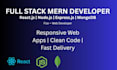 develop a full stack mern web application with react and node js