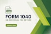 do US individual taxation form 1040