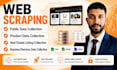 do scrape public website data scraping
