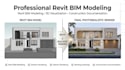 create revit bim models and construction drawings