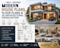 design modern house plans, floor plans and 3d architectural visualization