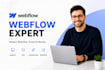 design webflow website, webflow cms