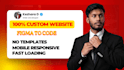 design and develop a custom figma website