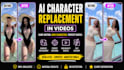 create ai character replacement videos