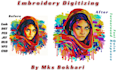do embroidery digitizing, digitize image into dst pes emb files