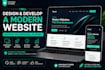 design and develop a modern website