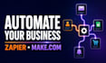 create zapier and make workflow automations
