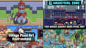 top down tilesets pixel art game assets character animation, pixel sprite sheet
