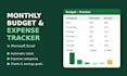 create a monthly budget and expense tracker in excel