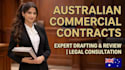 draft custom commercial contracts and agreements under australian law