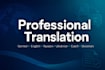 multilingual translator  de , en , ru , UK , cs , sl