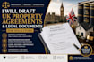 draft UK property agreements and legal documents for solicitors