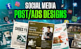 design creative social media post, facebook, linkedin, instagram post carousel
