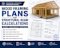 design wood framing plans and structural beam calculations