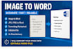 convert image to editable word document with accurate typing