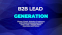 do google maps scraping and b2b lead generation using python