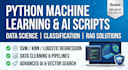 do python machine learning and ai scripts