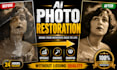 enlarge sharpen upscale and enhance photo without losing quality