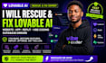 rescue fix lovable ai website fix lovable app replit vibe code supabase errors