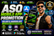 gain IOS app install app signup users app marketing game promotion app promotion