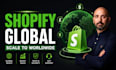 set up local global shopify store ecommerce website