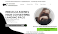 design high converting elementor landing page or wordpress website
