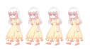 expertly draw a live2d vtuber model, chibi art, avatar vtuber, character deign
