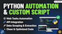 build custom python script for web automation