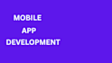 do mobile app development