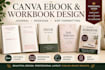 canva ebook design workbook design redesign journal design kdp workbook format