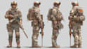 create military tactical character