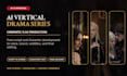 create cinematic ai vertical drama series from script to final video