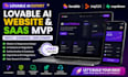 build lovable ai website, saas mvp, replit ai app, supabase app, lovable dev
