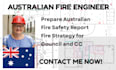 prepare australian fire safety report fire strategy for cou ncil and cc