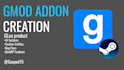 create a custom garrys mod addon in glua