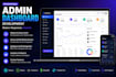build a custom admin dashboard