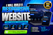 build a responsive website using HTML CSS and javascript