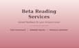 be your beta reader with details feedbacks