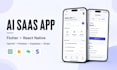 develop native ai saas mobile app using flutter react native
