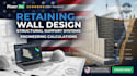 design retaining wall, structural support system, foundation wall